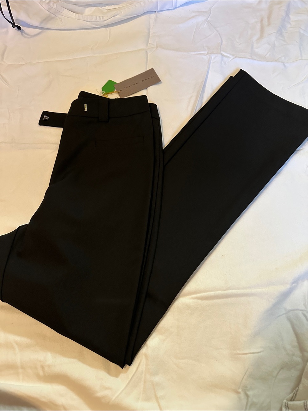 Black Boot-Cut Dress Pants for Women by Banana Republic